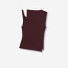 Courrèges Mujer Barcelona Top Oblique 90's color Burdeos sku 703-002478 01 - Foto 1