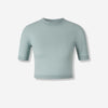 Alaïa Mujer Barcelona Top Punto Cachemira color Azul Turquesa sku 703-002480 01 - Foto 1