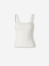 Courrèges Mujer Barcelona Top Buckle 90's color Blanco sku 703-002496 01 - Foto 1