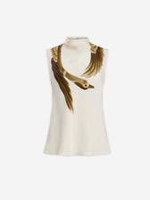 Altuzarra Mujer Barcelona Blusa Arlie color Marfil sku 703-002499 01 - Foto 1