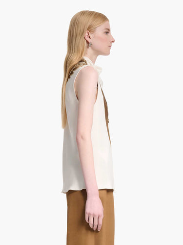 Altuzarra Mujer Barcelona Blusa Arlie color Marfil sku 703-002499 01 - Foto 3