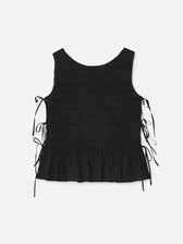 Ganni Mujer Barcelona Top Smock color Negro sku 703-002502 01 - Foto 1