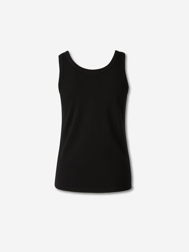 The Row Mujer Barcelona Top Frankie Slim color Negro sku 703-002503 01 - Foto 2