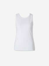 The Row Mujer Barcelona Top Frankie Slim color Blanco sku 703-002503 02 - Foto 1