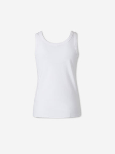 The Row Mujer Barcelona Top Frankie Slim color Blanco sku 703-002503 02 - Foto 2