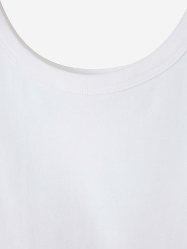 The Row Mujer Barcelona Top Frankie Slim color Blanco sku 703-002503 02 - Foto 3