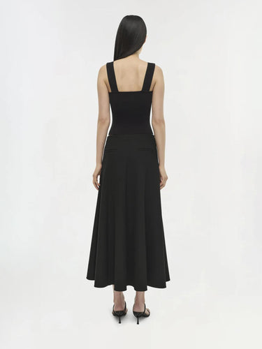 Simkhai Mujer Barcelona Top Madine color Negro sku 703-002504 01 - Foto 3