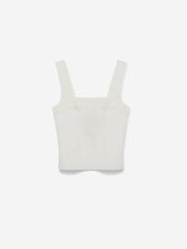 Simkhai Mujer Barcelona Top Madine color Blanco sku 703-002504 02 - Foto 1