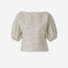 Staud Mujer Barcelona Top Didi Listado color Blanco Y Negro sku 703-002506 01 - Foto 1