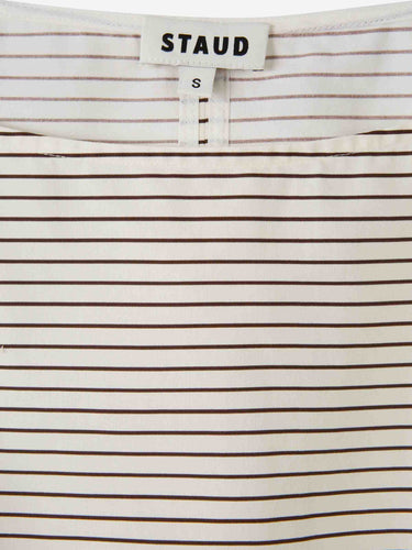 Staud Mujer Barcelona Top Didi Listado color Blanco Y Negro sku 703-002506 01 - Foto 3