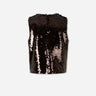 Staud Mujer Barcelona Top Seraphina color Marrón Oscuro sku 703-002507 01 - Foto 1