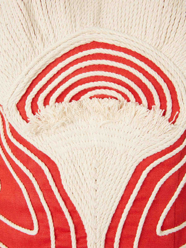Andres Otalora Mujer Barcelona Top Sol Quema color Rojo sku 703-002510 01 - Foto 4