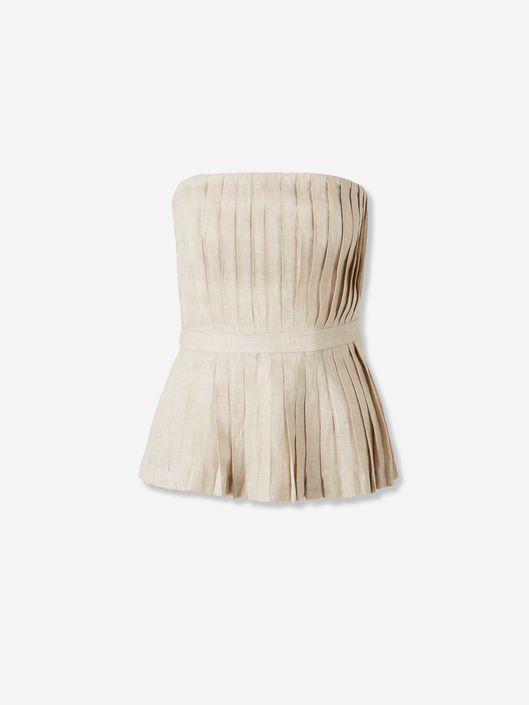 Andres Otalora Mujer Barcelona Top Encantadora color Marfil sku 703-002511 01 - Foto 1