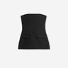TOTEME Mujer Barcelona Top Crepé Strapless color Negro sku 703-002514 01 - Foto 1