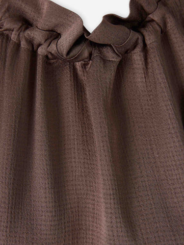 Peserico Mujer Barcelona Top Funcido color Marrón sku 703-002519 02 - Foto 3