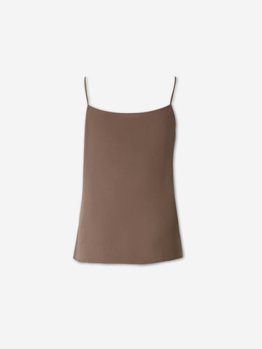 Peserico Mujer Barcelona Camiseta Tirantes Seda color Marrón sku 703-002520 02 - Foto 2