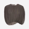 Magda Butrym Mujer Barcelona Top Fruncido color Marrón sku 703-002525 01 - Foto 1