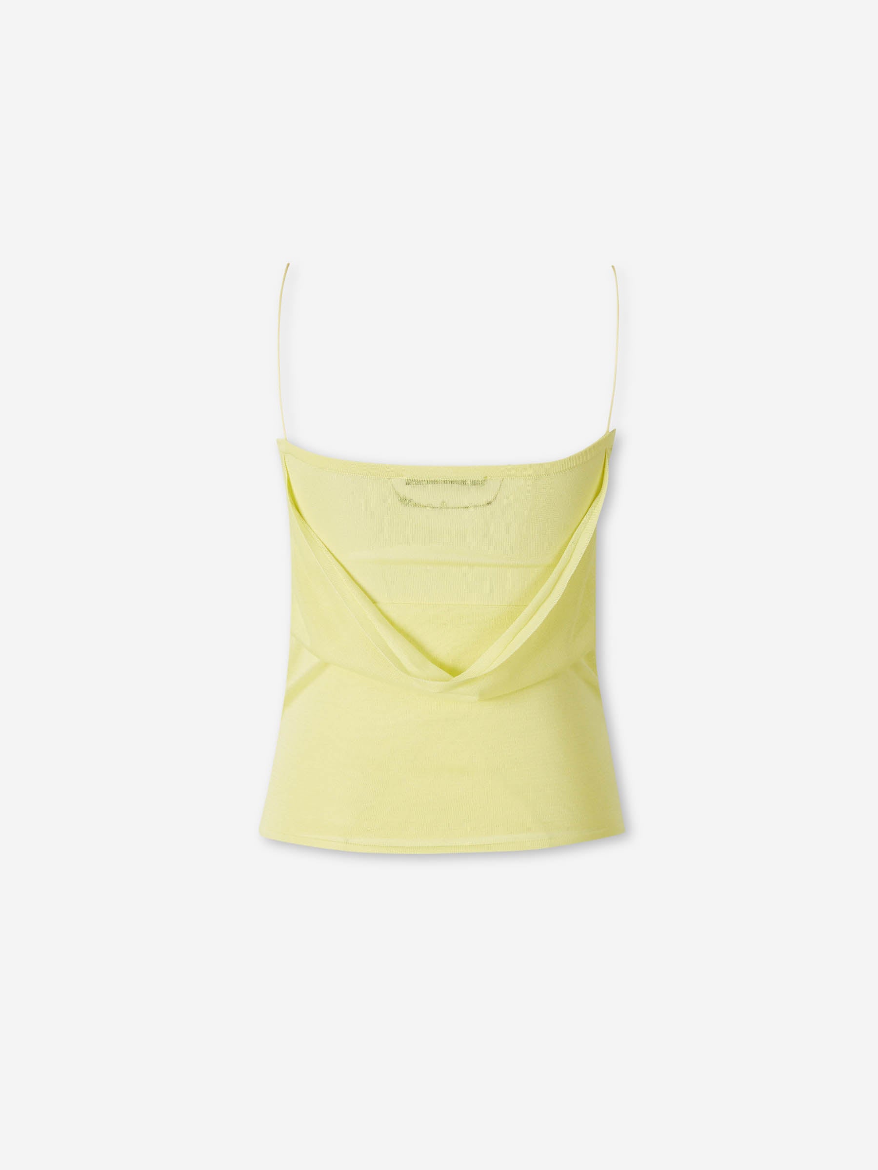 Jacquemus Mujer Barcelona Top Punto Plumetis color Amarillo Limón sku 703-002527 02 - Foto 2