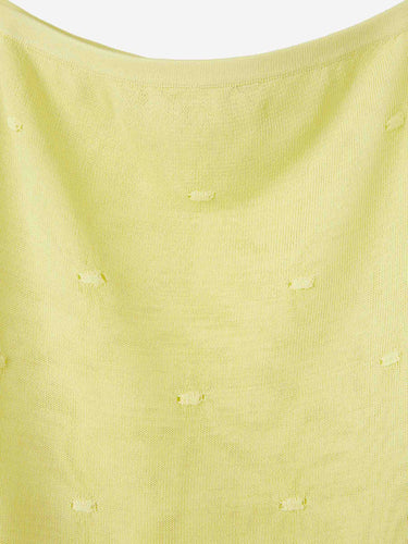 Jacquemus Mujer Barcelona Top Punto Plumetis color Amarillo Limón sku 703-002527 02 - Foto 3