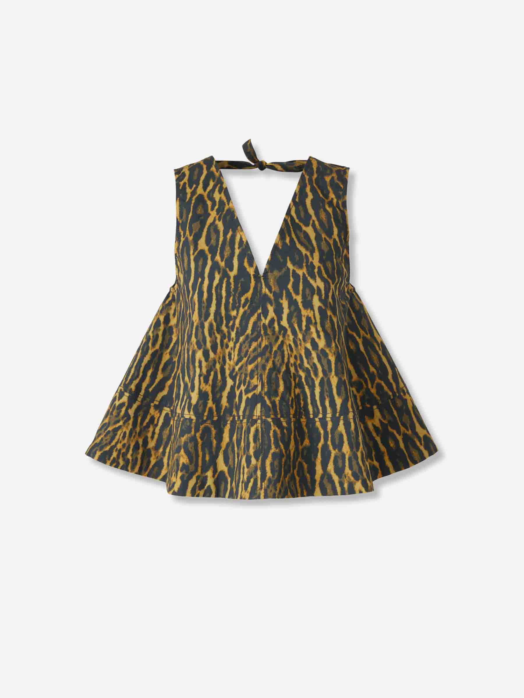 Ganni Mujer Barcelona Top Leopard color Leopardo sku 703-002529 01 - Foto 1