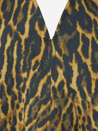 Ganni Mujer Barcelona Top Leopard color Leopardo sku 703-002529 01 - Foto 3