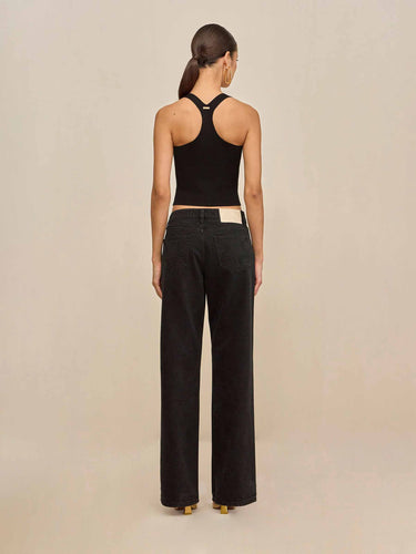 Cult Gaia Mujer Barcelona Top Punto Crawford color Negro sku 703-002530 01 - Foto 2