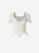 Eliza Scalloped Top