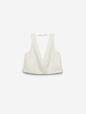 Dorothee Schumacher Mujer Barcelona Top Sparkling color Crema sku 703-002538 01 - Foto 1