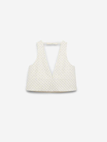 Dorothee Schumacher Mujer Barcelona Top Sparkling color Crema sku 703-002538 01 - Foto 3