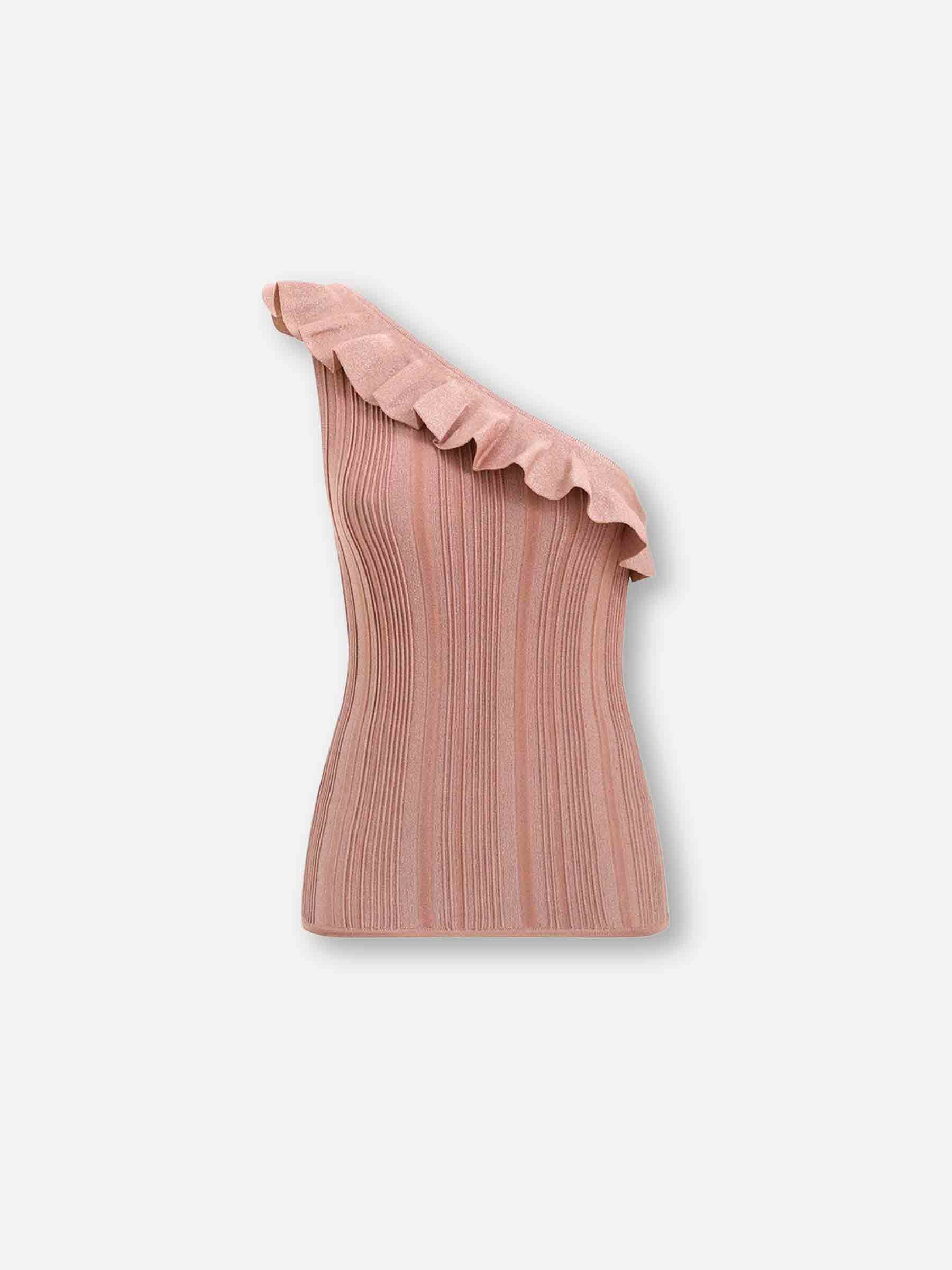 Zimmermann Mujer Barcelona Top Volante Lucky color Rosa Palo sku 703-002540 01 - Foto 1