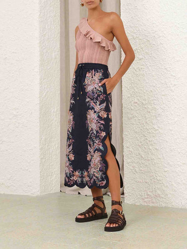 Zimmermann Mujer Barcelona Top Volante Lucky color Rosa Palo sku 703-002540 01 - Foto 3