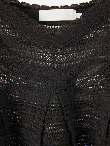 Zimmermann Mujer Barcelona Tirantes Punto Lucky color Negro sku 703-002541 01 - Foto 3