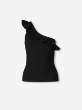 Zimmermann Mujer Barcelona Top Asimétrico Volantes color Negro sku 703-002542 01 - Foto 1