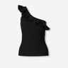 Zimmermann Mujer Barcelona Top Asimétrico Volantes color Negro sku 703-002542 01 - Foto 1
