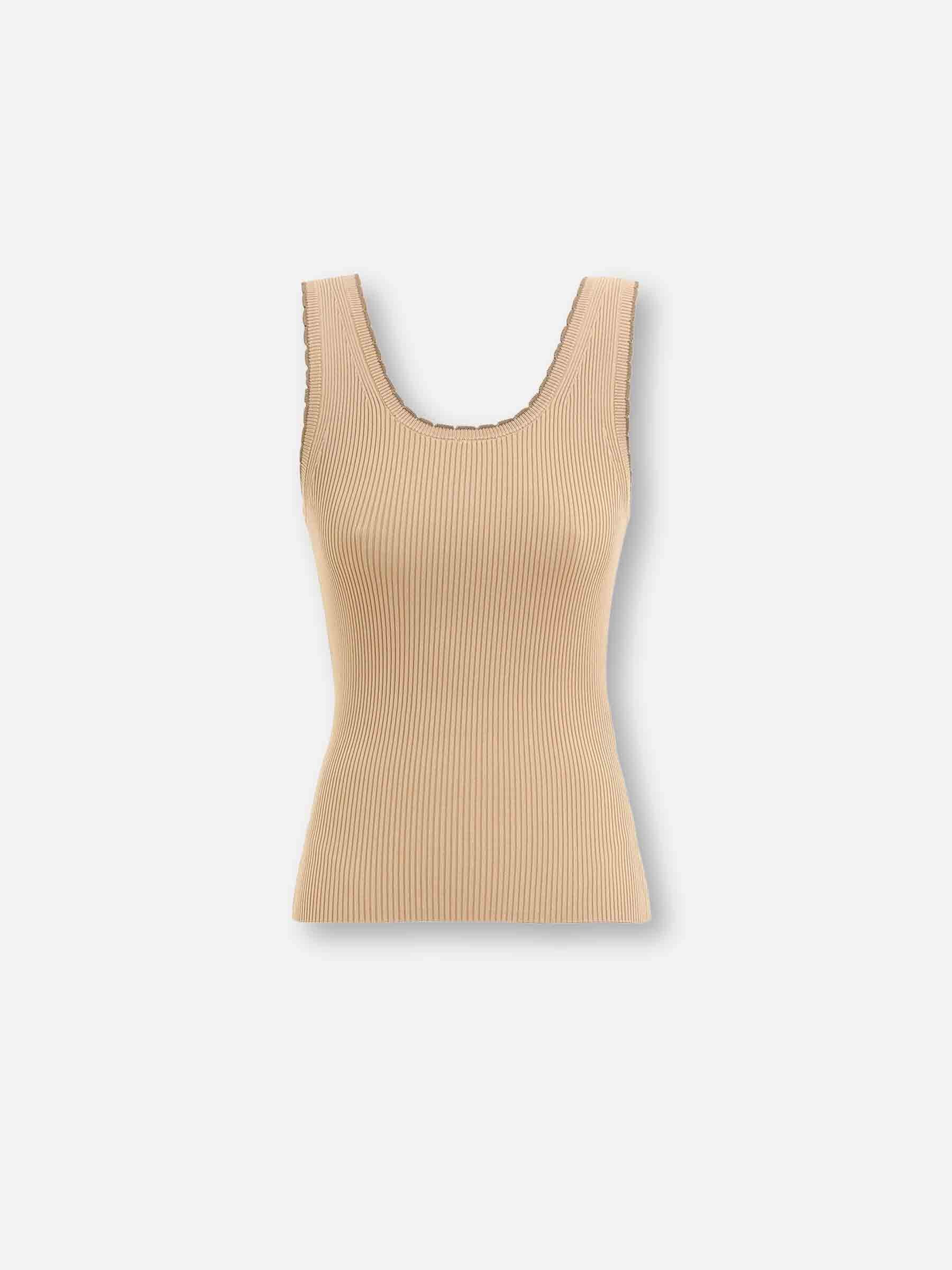 Zimmermann Mujer Barcelona Camiseta Tirantes Ascension color Beige sku 703-002543 01 - Foto 1