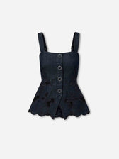 Veronica Beard Mujer Barcelona Top Mirielle color Azul Marino sku 703-002557 01 - Foto 1