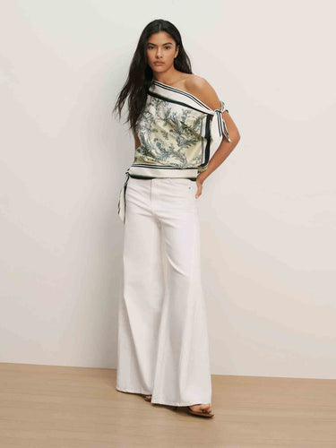 Veronica Beard Mujer Barcelona Blusa Floral Tari color Verde sku 703-002559 01 - Foto 2