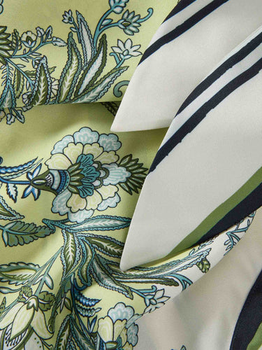Veronica Beard Mujer Barcelona Blusa Floral Tari color Verde sku 703-002559 01 - Foto 4