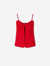 Cult Gaia Mujer Barcelona Top Punto Lennon color Rojo sku 703-002560 01 - Foto 1