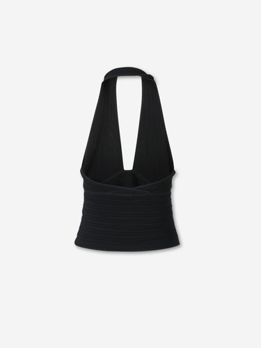 Cult Gaia Mujer Barcelona Top Punto Kanta color Negro sku 703-002561 01 - Foto 3