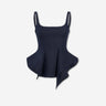 Khaite Mujer Barcelona Top Peplum Noa color Crema sku 703-002563 01 - Foto 1