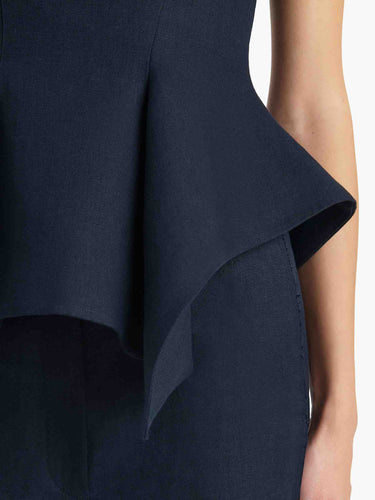 Khaite Mujer Barcelona Top Peplum Noa color Crema sku 703-002563 01 - Foto 4