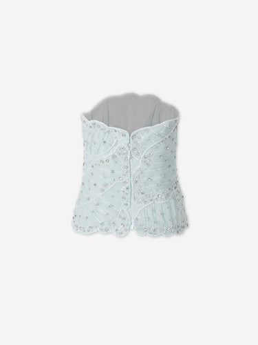 Costarellos Mujer Barcelona Top Fiori color Azul Celeste sku 703-002565 01 - Foto 2