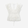 Dorothee Schumacher Mujer Barcelona Top Volantes Algodón color Blanco sku 703-002575 01 - Foto 1