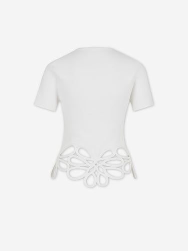 Cult Gaia Mujer Barcelona Top Punto Eres color Blanco sku 703-002577 01 - Foto 2