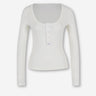 Chloé Mujer Barcelona Camiseta Henley color Blanco sku 703-002578 01 - Foto 1