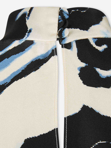 Silvia Tcherassi Mujer Barcelona Blusa Safira color Azul Marino sku 703-002586 01 - Foto 4