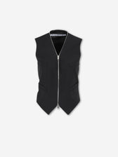 Alexander Wang Mujer Barcelona Top Chaleco Cremallera color Negro sku 703-002587 01 - Foto 1