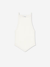 Courrèges Mujer Barcelona Top Tirantes Punto color Blanco sku 703-002588 01 - Foto 1