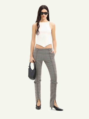 Courrèges Mujer Barcelona Top Tirantes Punto color Blanco sku 703-002588 01 - Foto 2